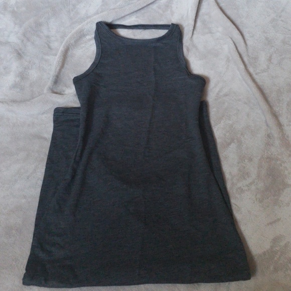 BRAND NEW Dark Gray Backless Bodycon Dress - Picture 2 of 5